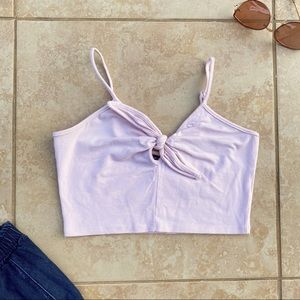 Forever 21 Baby Pink Crop Top